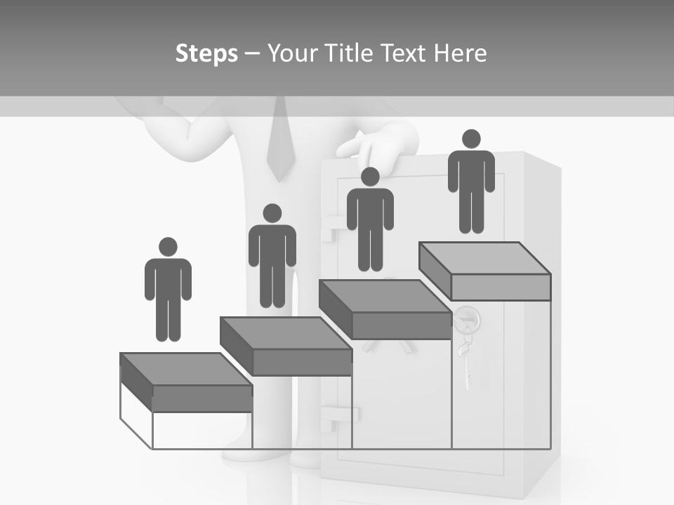 Necktie Close Dial PowerPoint Template