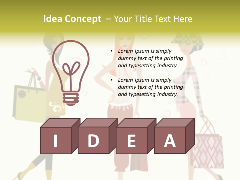 Modern Room Luxury PowerPoint Template