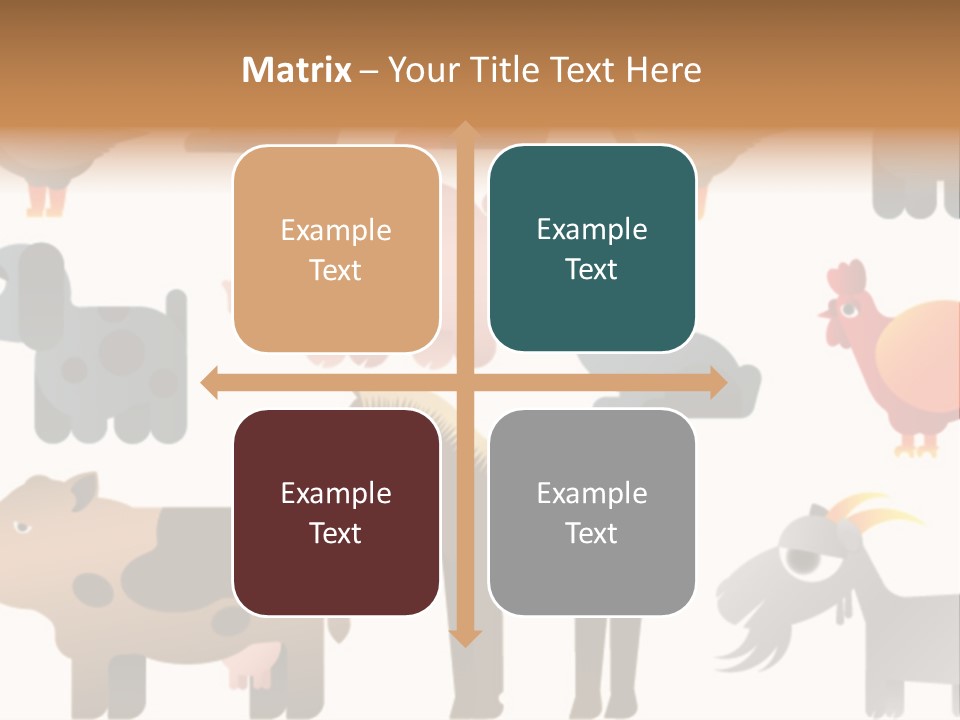 Goose Bird Home PowerPoint Template