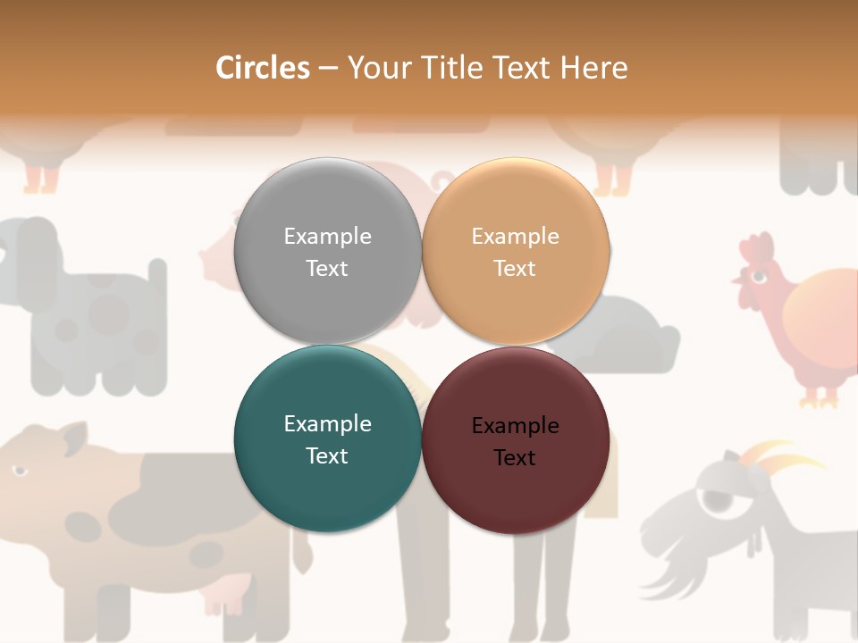 Goose Bird Home PowerPoint Template