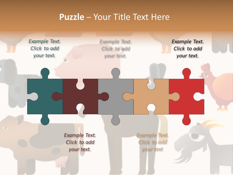 Goose Bird Home PowerPoint Template