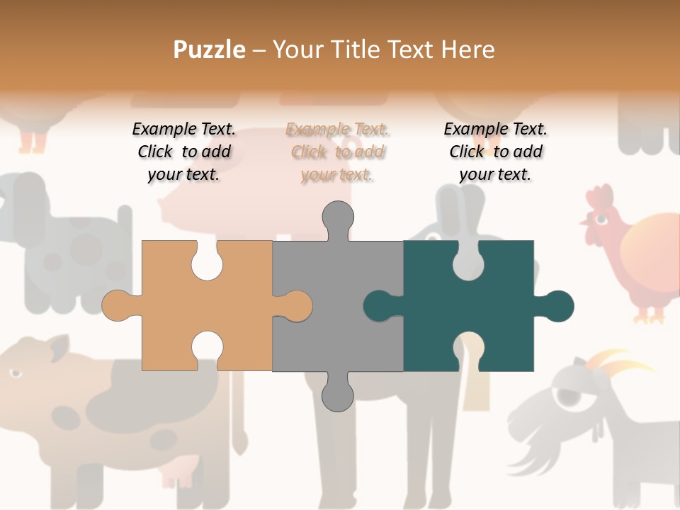 Goose Bird Home PowerPoint Template