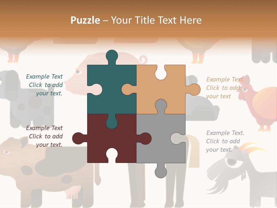 Goose Bird Home PowerPoint Template