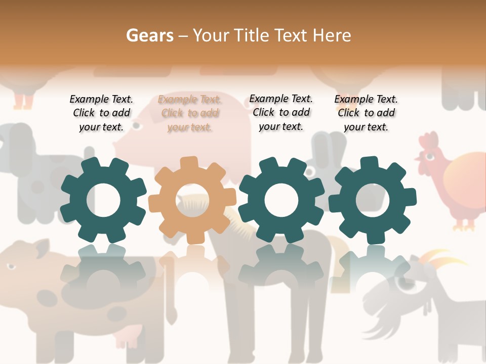 Goose Bird Home PowerPoint Template