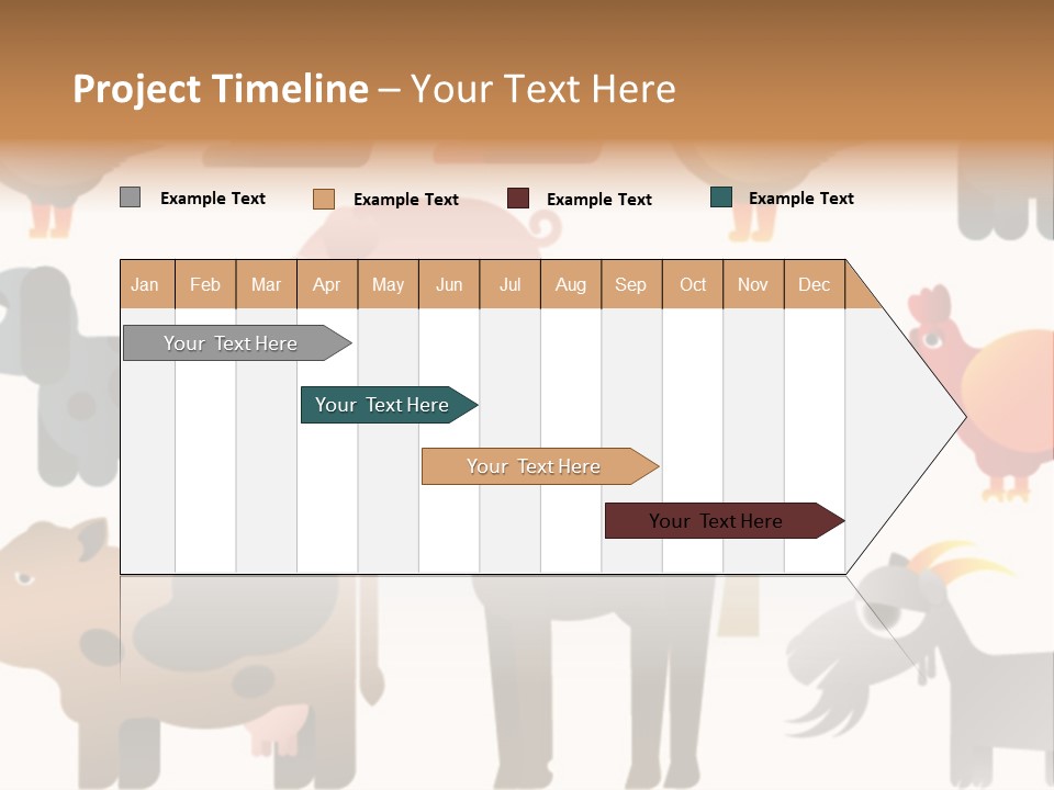 Goose Bird Home PowerPoint Template