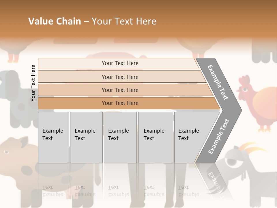 Goose Bird Home PowerPoint Template