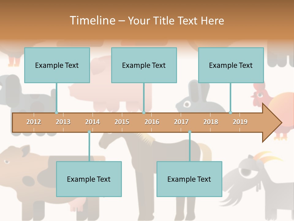 Goose Bird Home PowerPoint Template