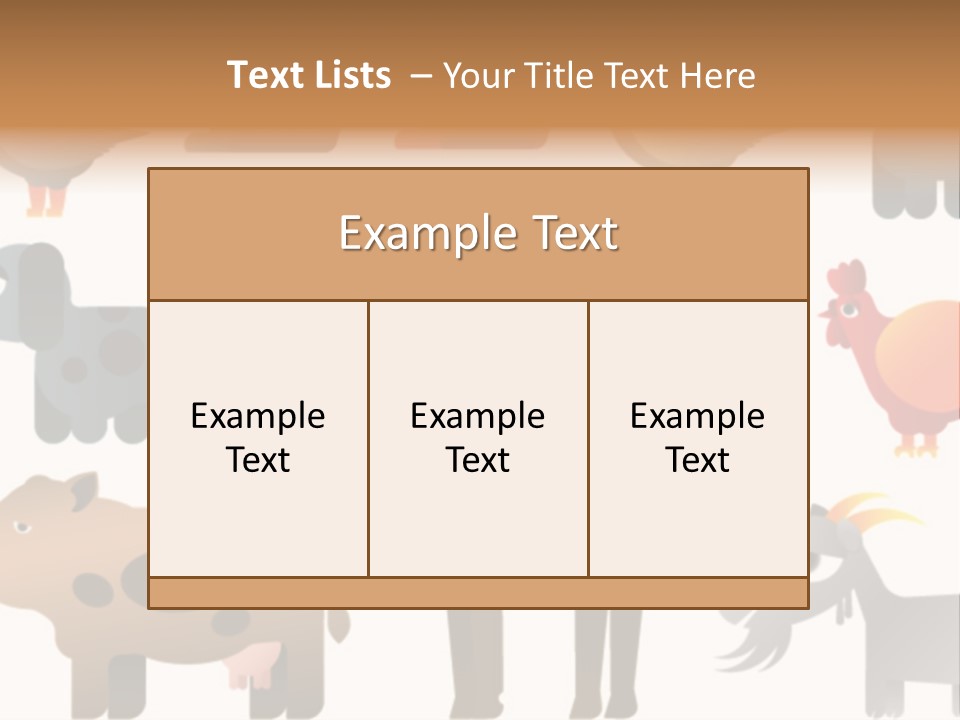 Goose Bird Home PowerPoint Template