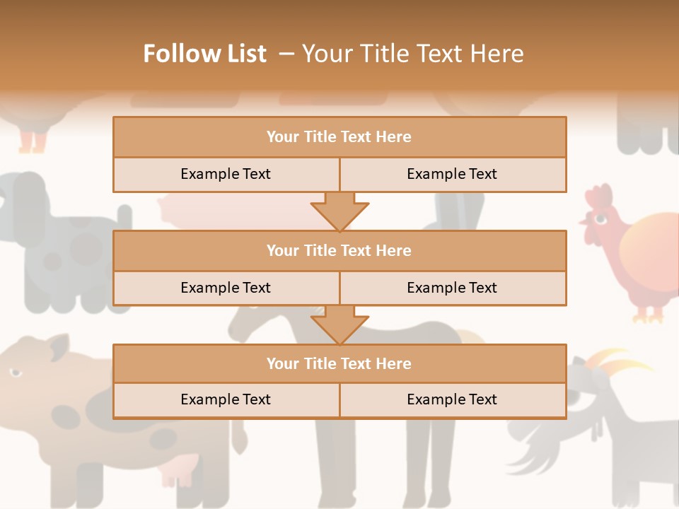 Goose Bird Home PowerPoint Template