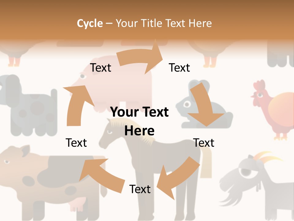 Goose Bird Home PowerPoint Template