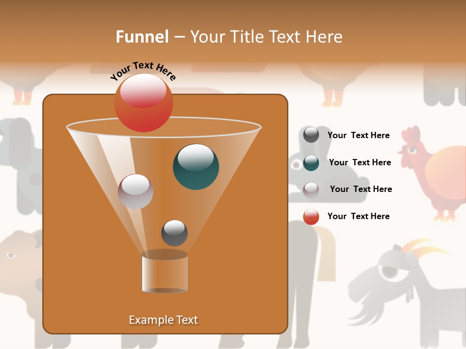 Goose Bird Home PowerPoint Template