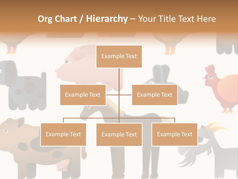 Goose Bird Home PowerPoint Template