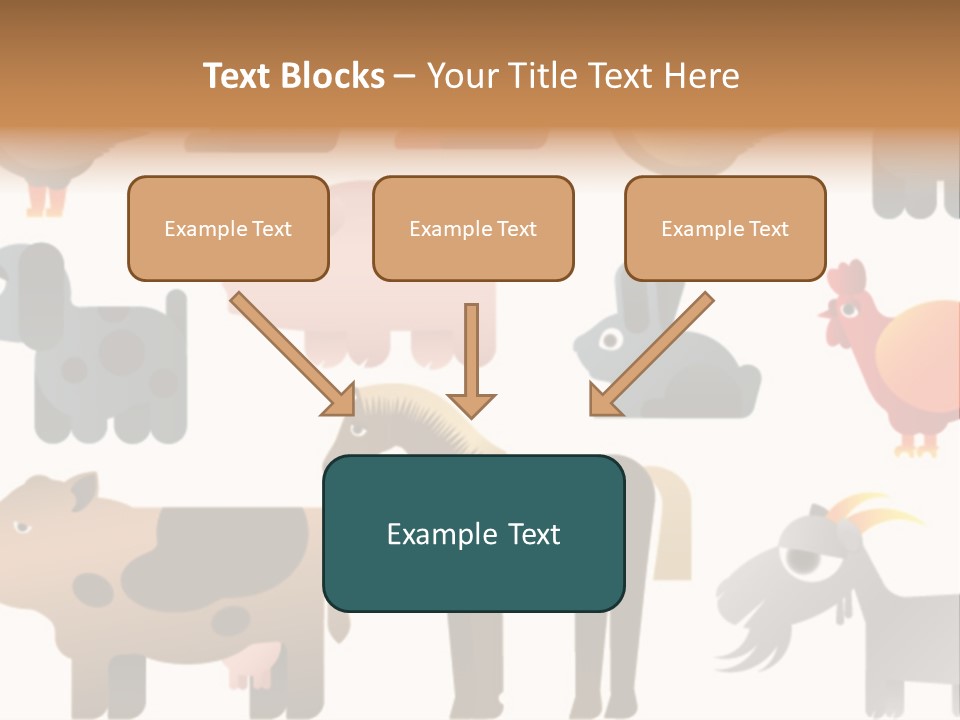 Goose Bird Home PowerPoint Template