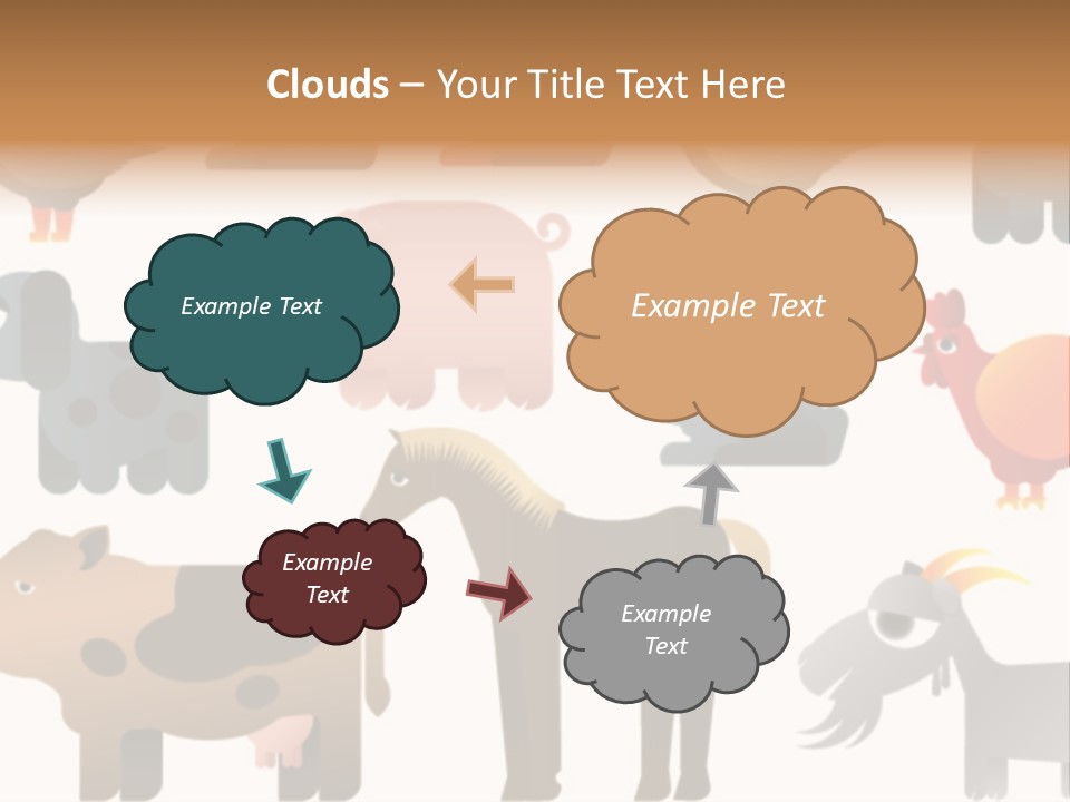 Goose Bird Home PowerPoint Template