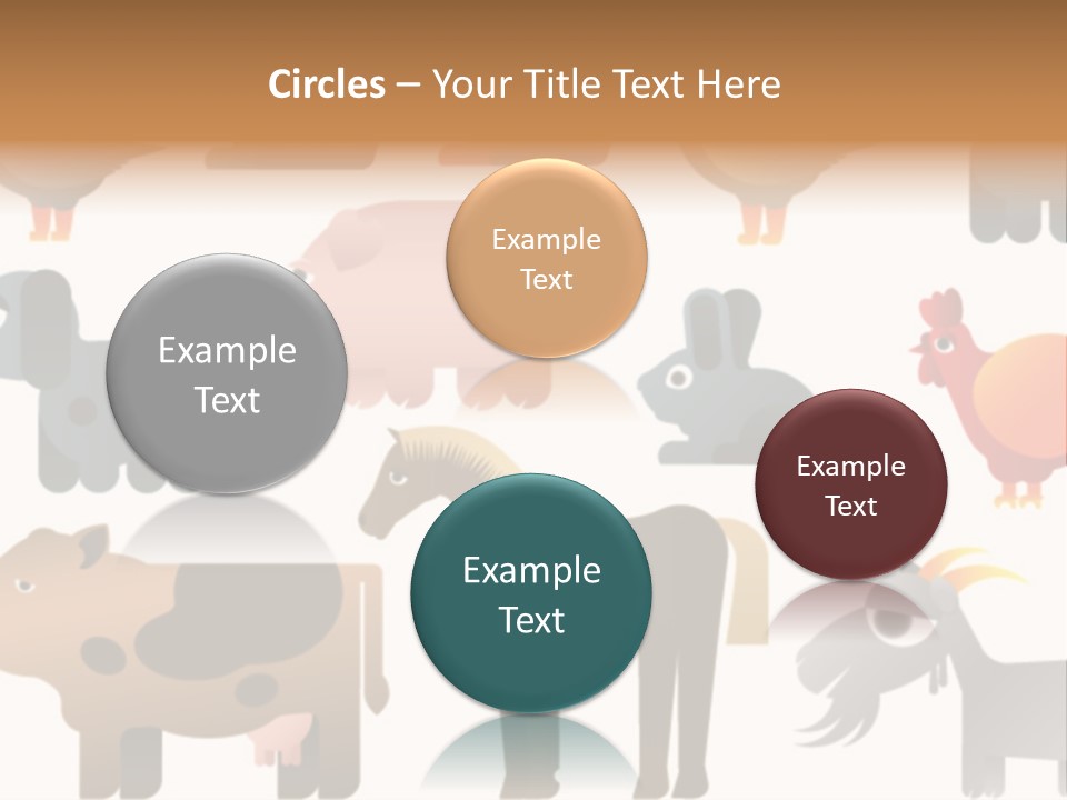 Goose Bird Home PowerPoint Template