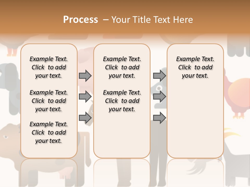 Goose Bird Home PowerPoint Template