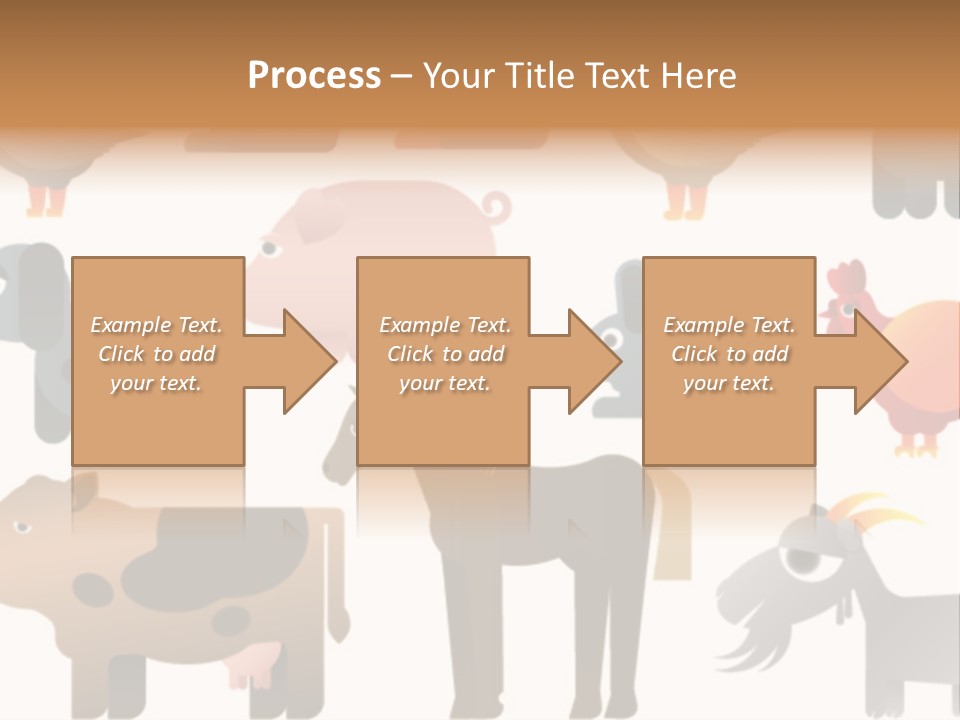 Goose Bird Home PowerPoint Template