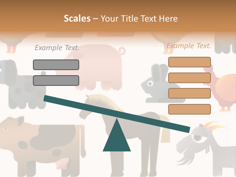 Goose Bird Home PowerPoint Template