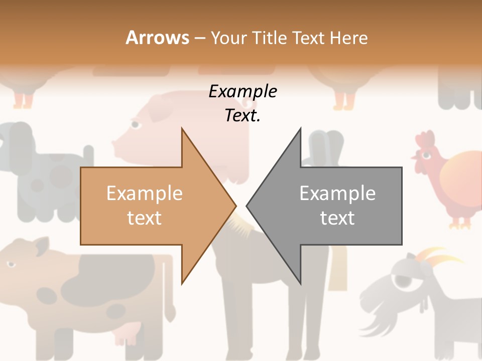 Goose Bird Home PowerPoint Template