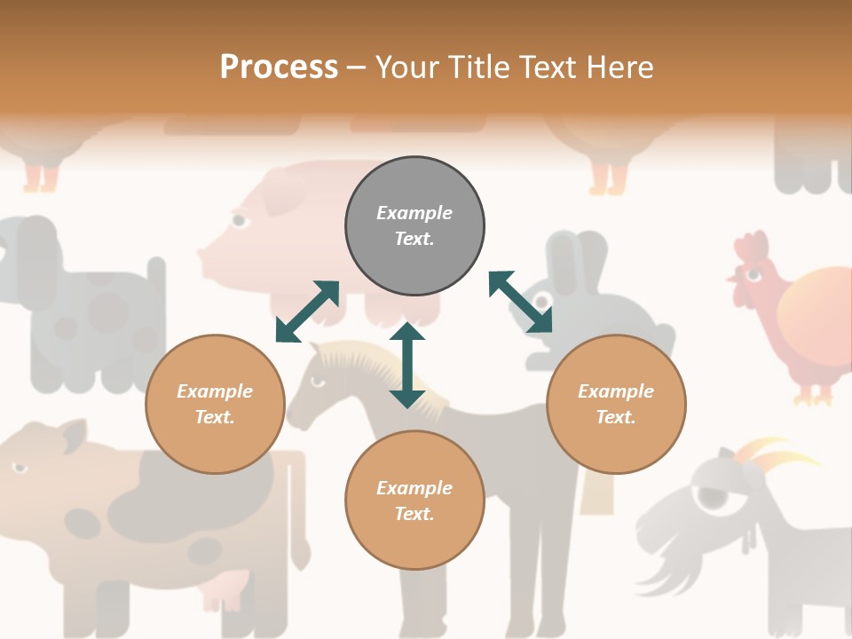 Goose Bird Home PowerPoint Template