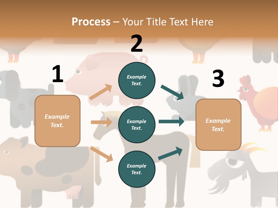 Goose Bird Home PowerPoint Template