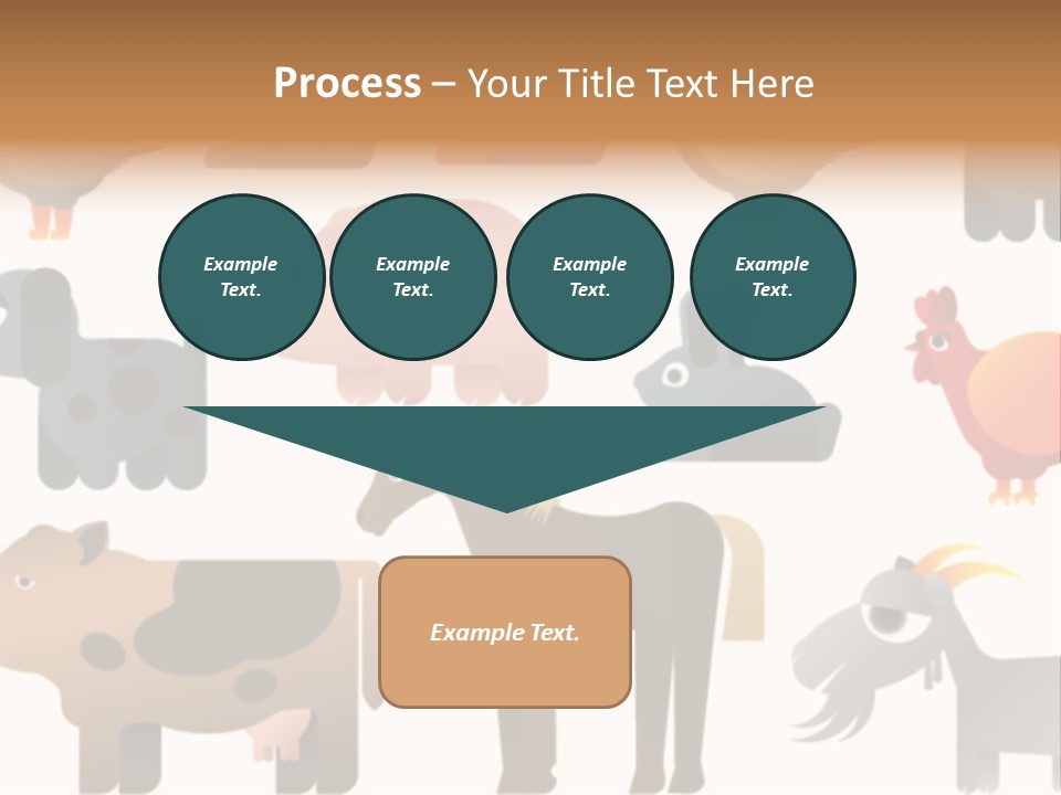 Goose Bird Home PowerPoint Template