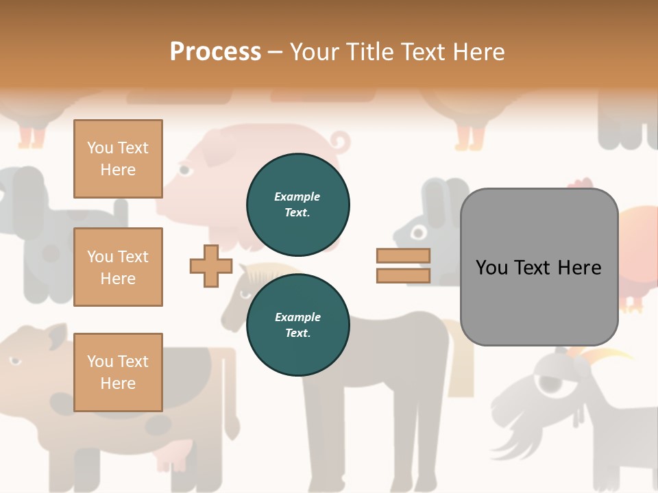 Goose Bird Home PowerPoint Template