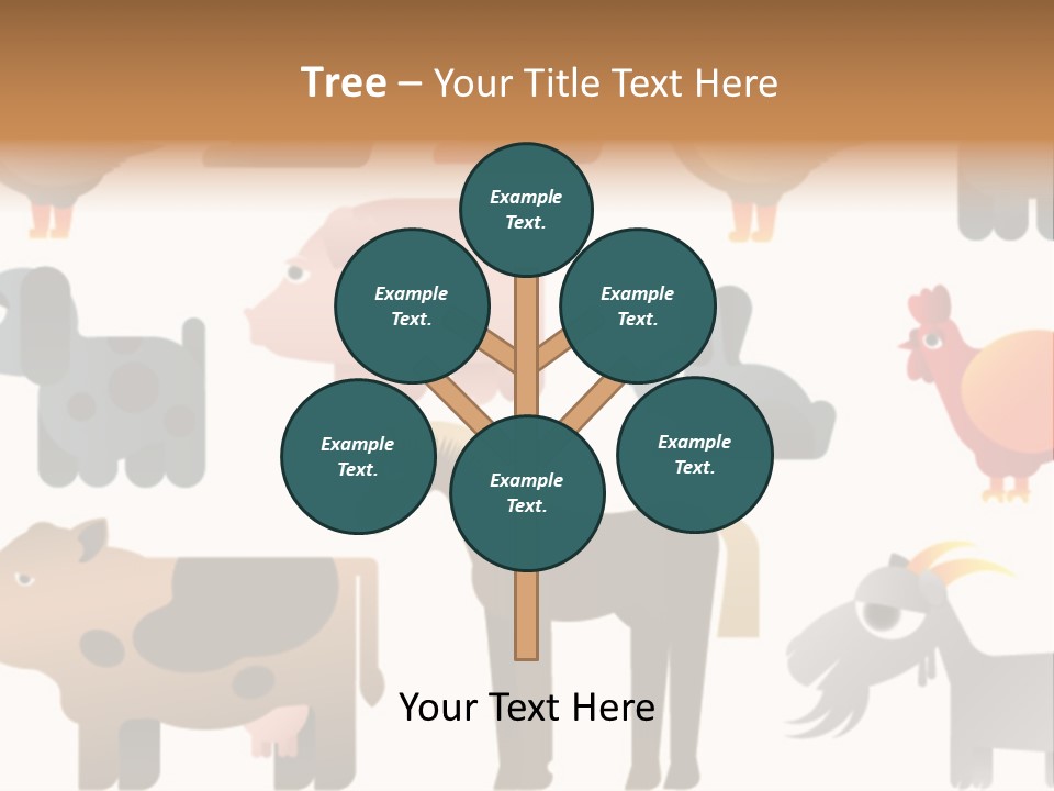 Goose Bird Home PowerPoint Template