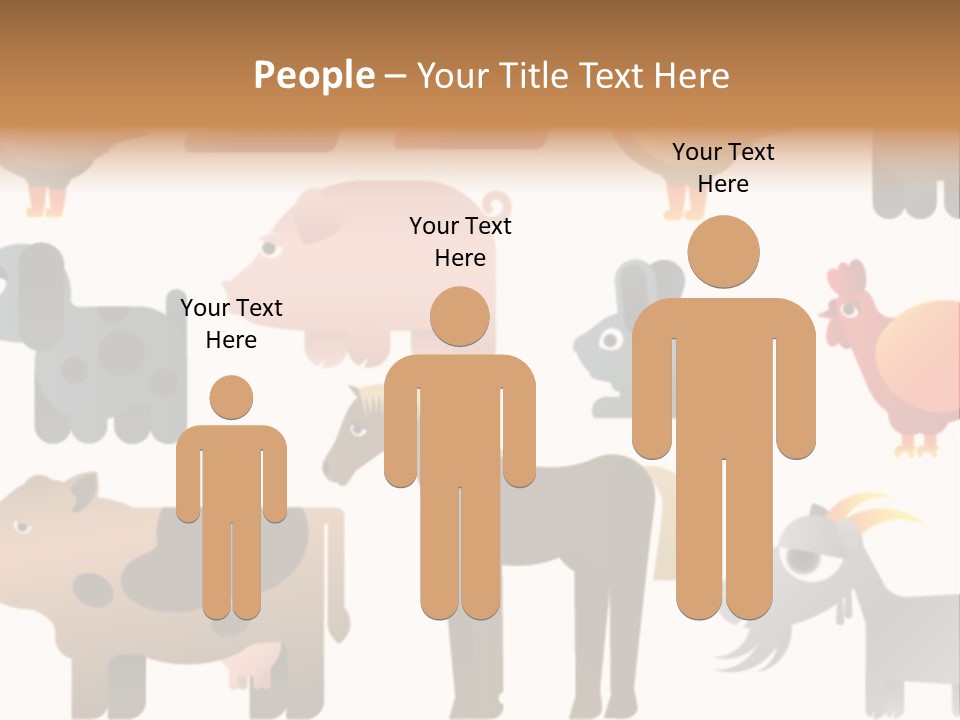 Goose Bird Home PowerPoint Template