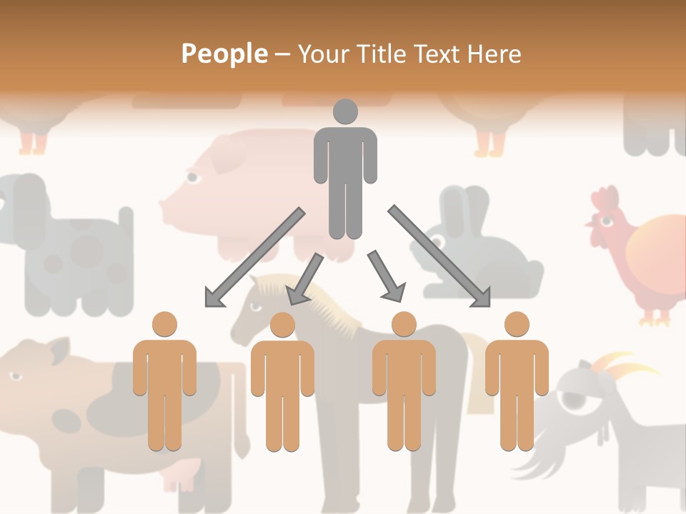 Goose Bird Home PowerPoint Template