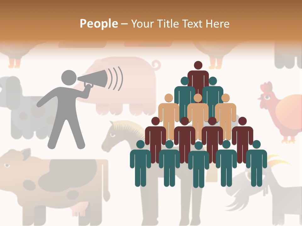 Goose Bird Home PowerPoint Template