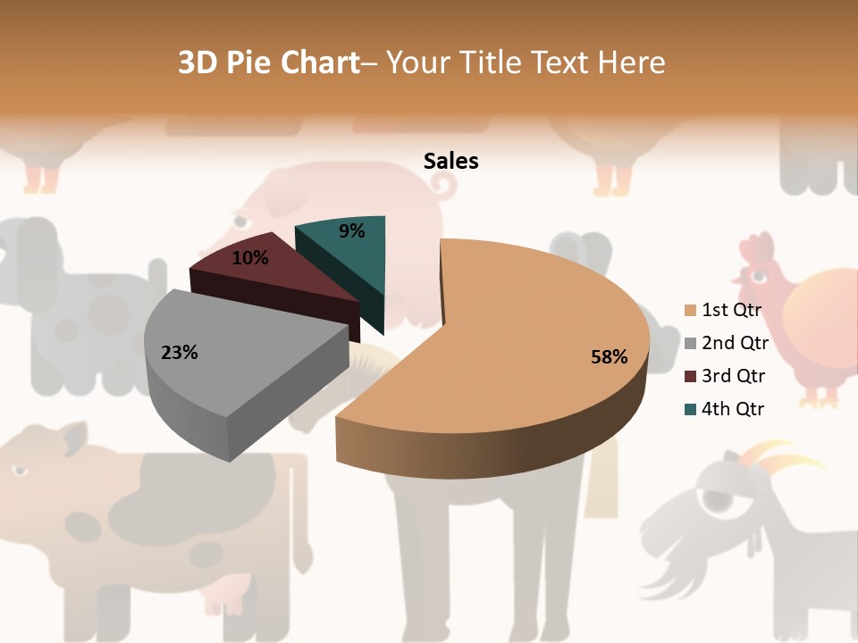 Goose Bird Home PowerPoint Template