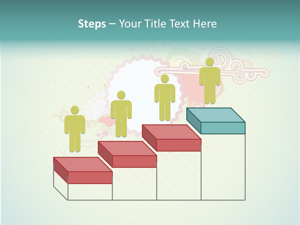 Swirl Elements Cheerful PowerPoint Template