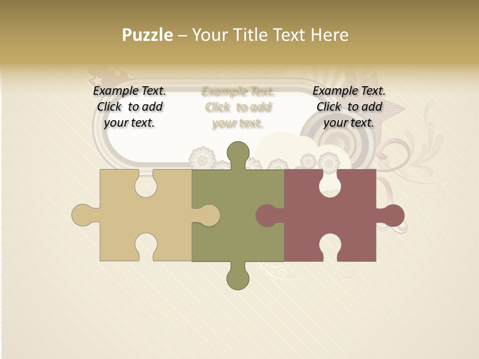 A Picture Frame With A Crown On Top Of It PowerPoint Template