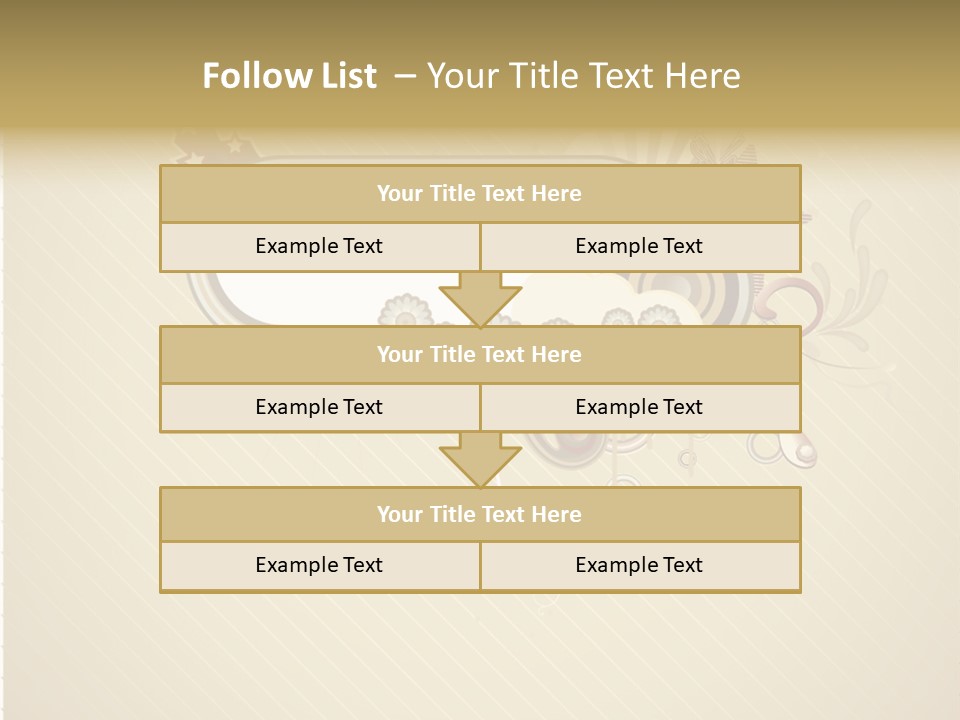 A Picture Frame With A Crown On Top Of It PowerPoint Template