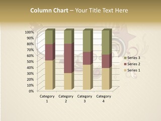 A Picture Frame With A Crown On Top Of It PowerPoint Template