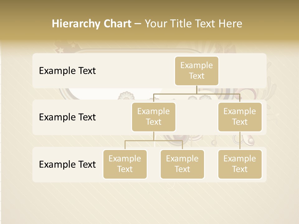 A Picture Frame With A Crown On Top Of It PowerPoint Template