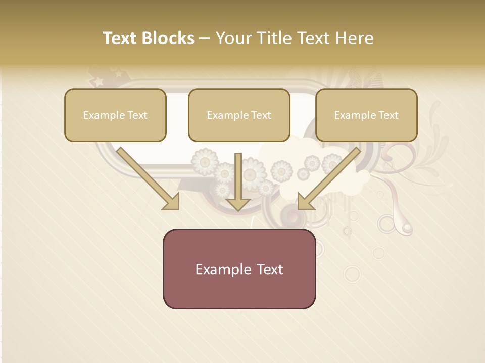 A Picture Frame With A Crown On Top Of It PowerPoint Template