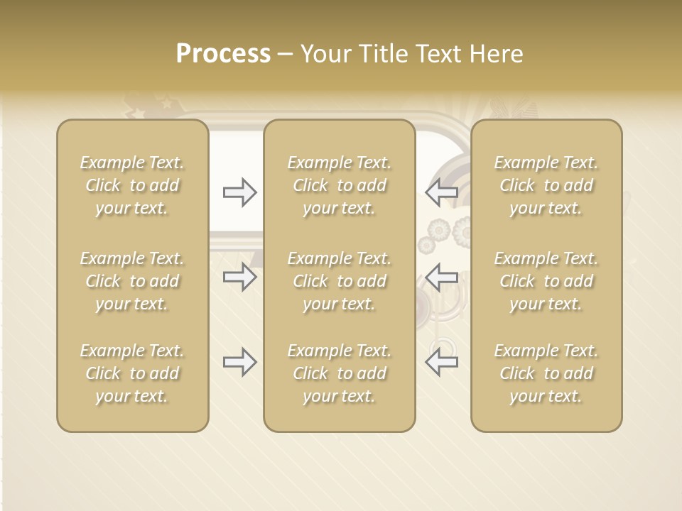 A Picture Frame With A Crown On Top Of It PowerPoint Template