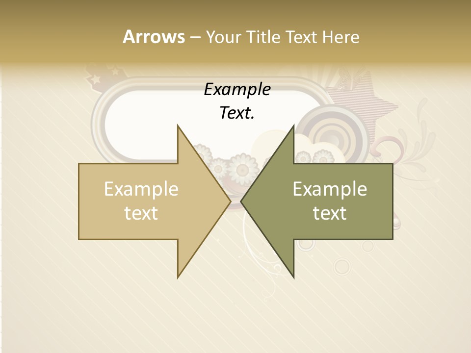 A Picture Frame With A Crown On Top Of It PowerPoint Template