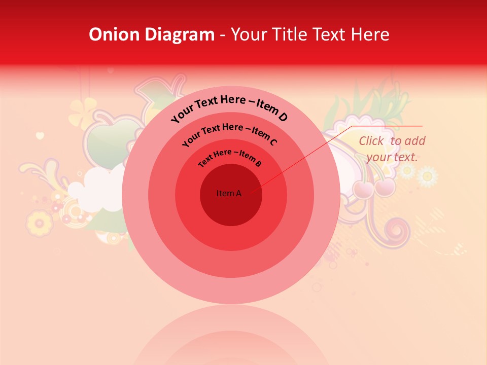 Orange Fun Elements PowerPoint Template