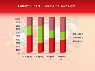 Orange Fun Elements PowerPoint Template