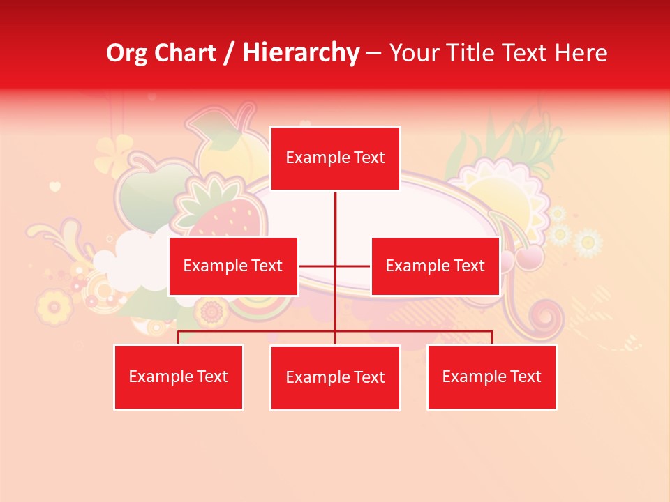 Orange Fun Elements PowerPoint Template