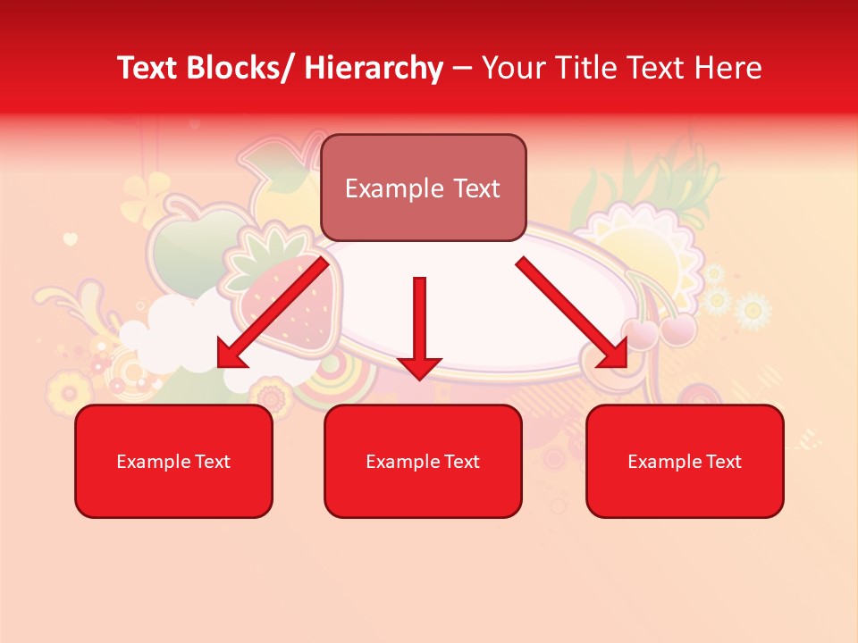 Orange Fun Elements PowerPoint Template