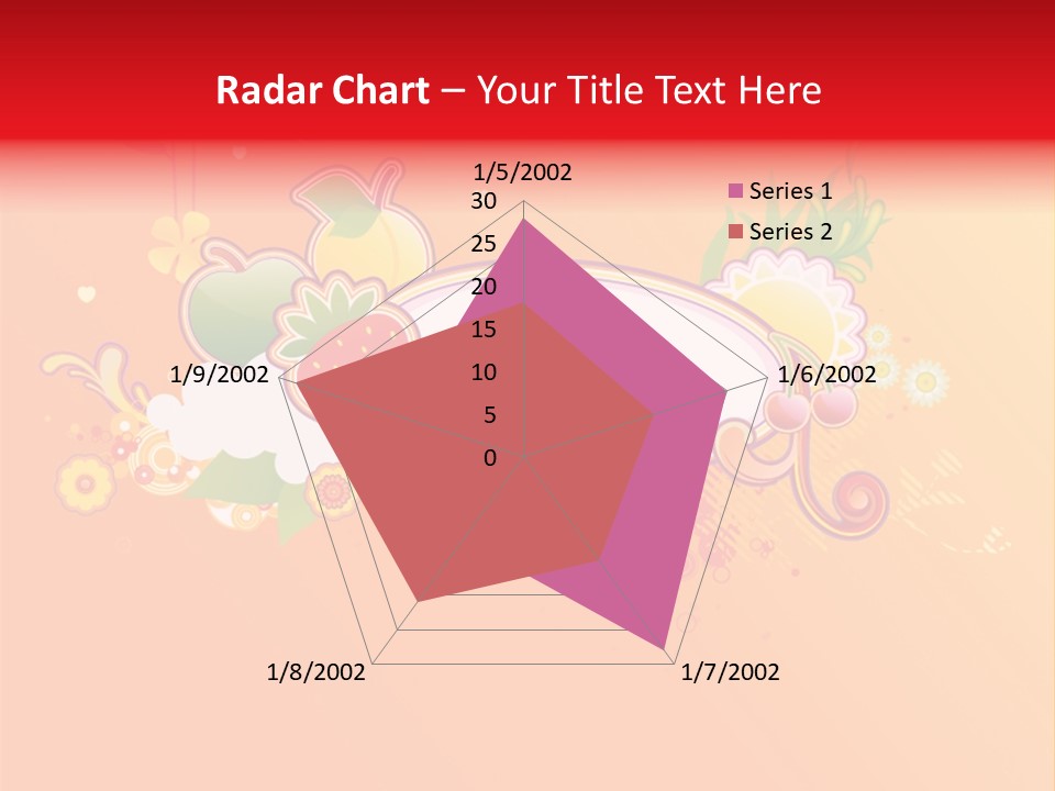 Orange Fun Elements PowerPoint Template