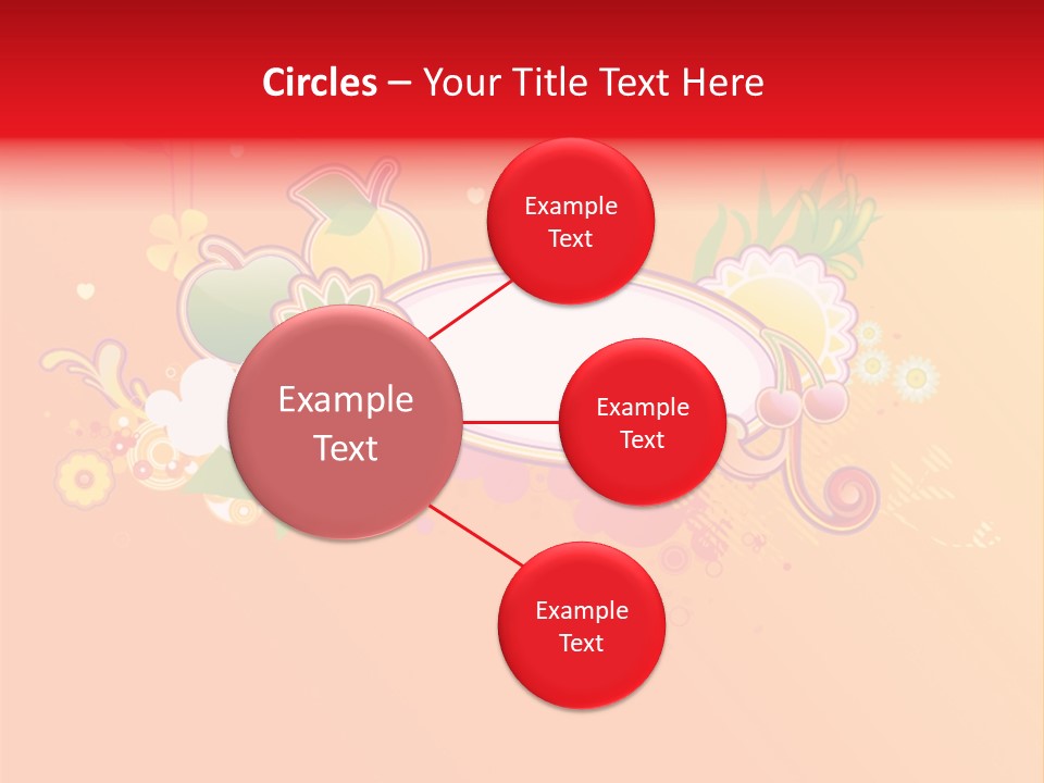 Orange Fun Elements PowerPoint Template
