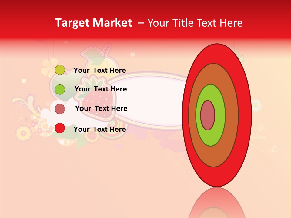 Orange Fun Elements PowerPoint Template