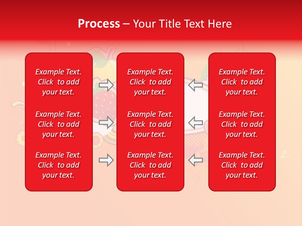 Orange Fun Elements PowerPoint Template