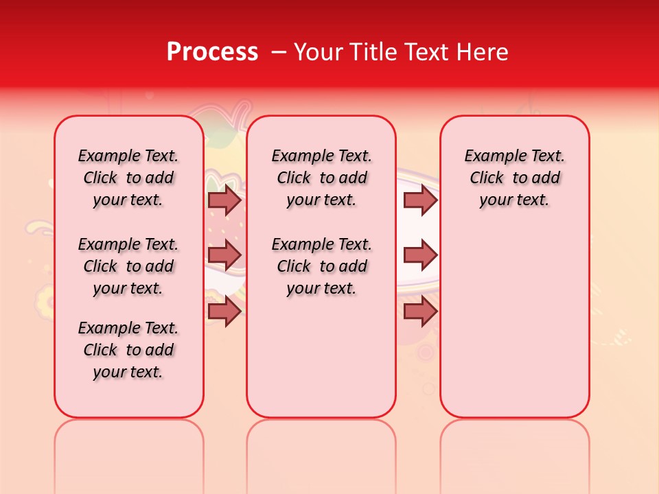 Orange Fun Elements PowerPoint Template