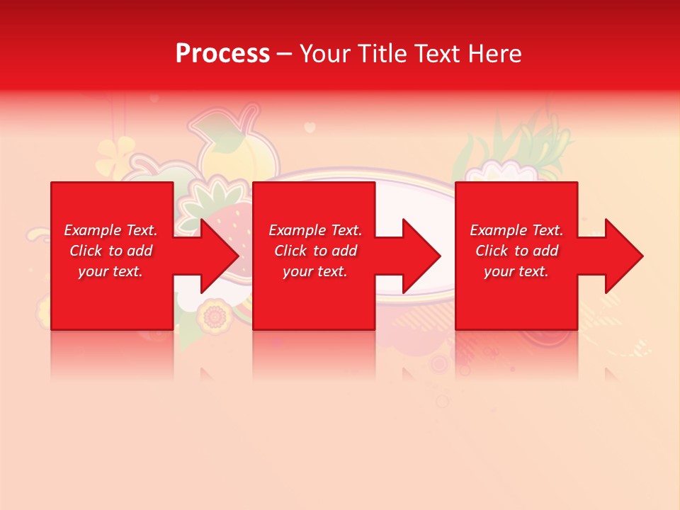 Orange Fun Elements PowerPoint Template